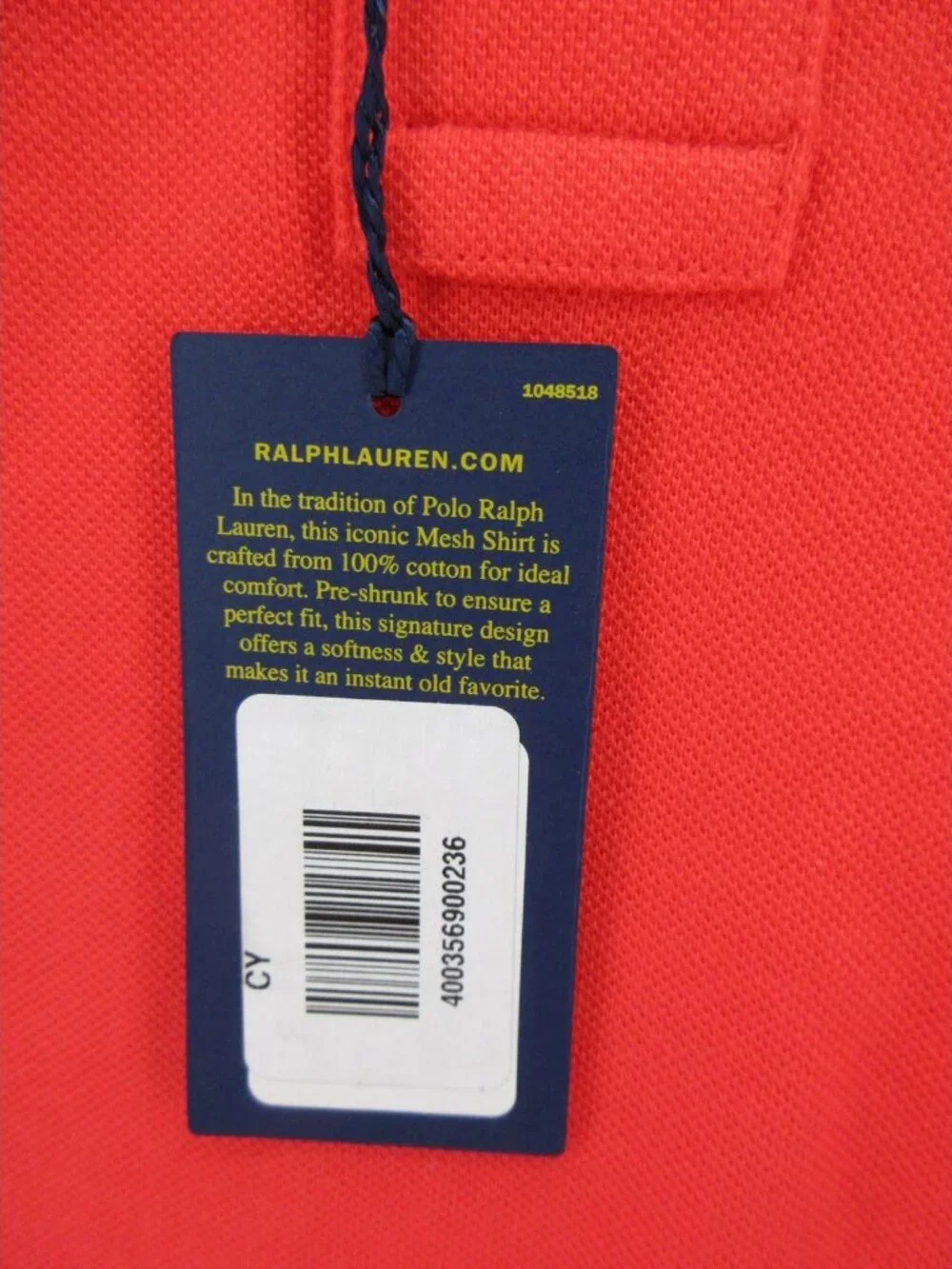 Polo Ralph Lauren Polo Shirt 3XB Big Pony Preppy Heritage Pullover Knit